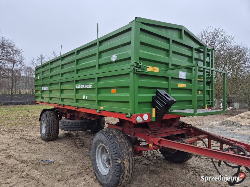 Przyczepa Rolnicza wywrotka hl8011 Gniewkowo