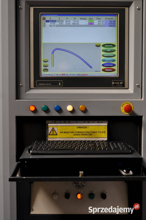 Giętarka CNC Provar 590 UD użyteczna długość Lębork