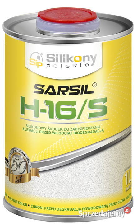 Sarsil H16S impregnat do zabezp elewacji 1 5 60L kujawsko-pomorskie