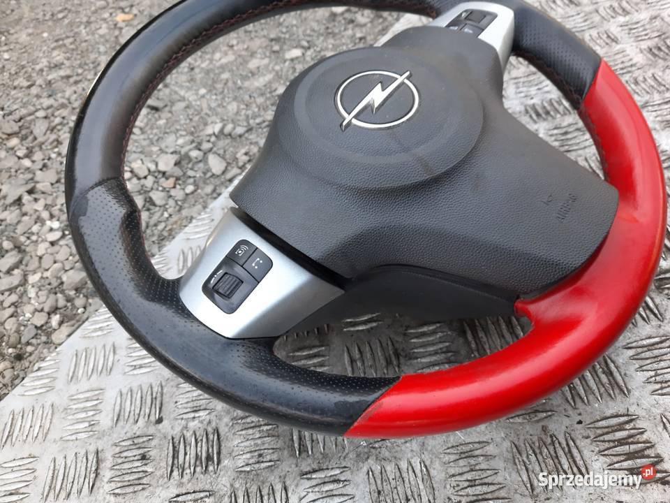 Kierownica skórzana poduszka multifunkcyjna Opel małopolskie Radłów sprzedam