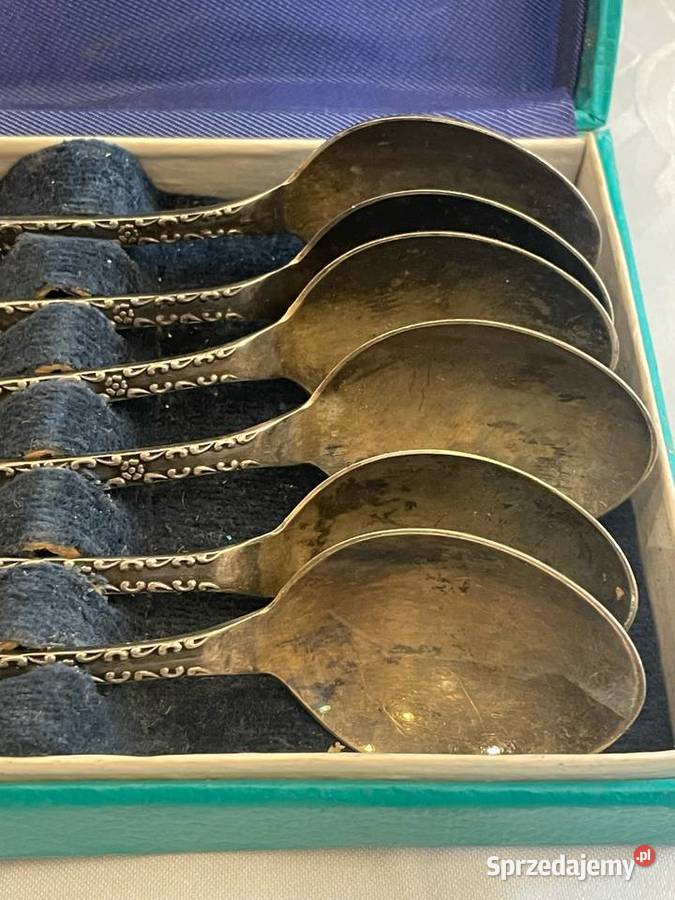 Komplet łyżeczek niemieckich z kantyny Kraków