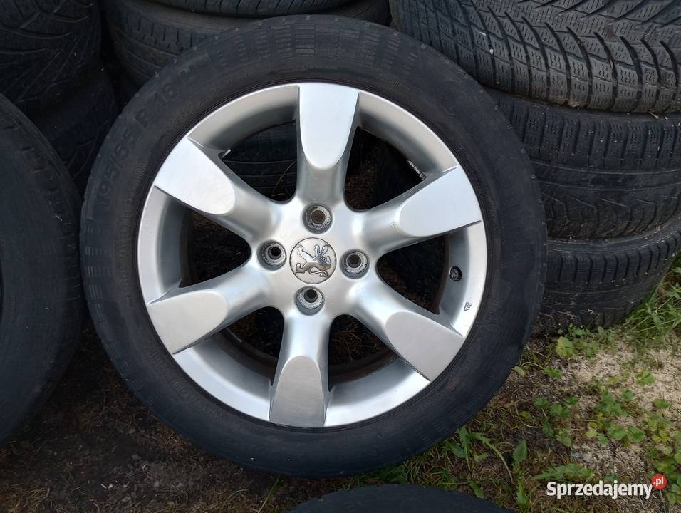 Alufelgi 16 4x108 Peugeot 306 307 207 208 408 aluminiowe kujawsko-pomorskie Włocławek