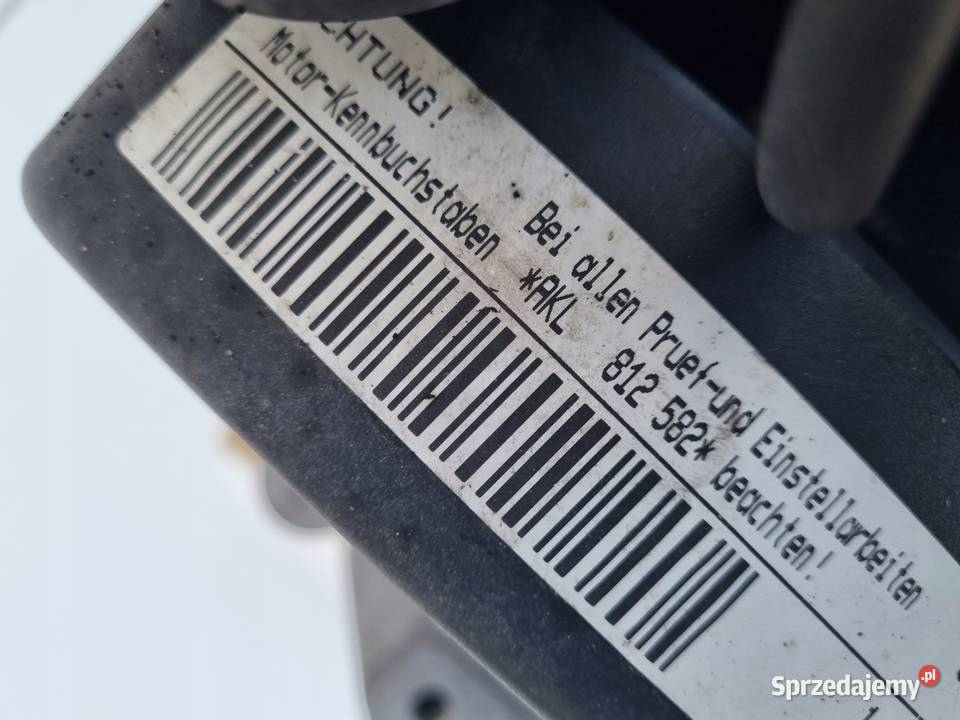 SILNIK KOMPLET Skoda Octavia I 16 SR 8V 101 Części samochodowe Janów