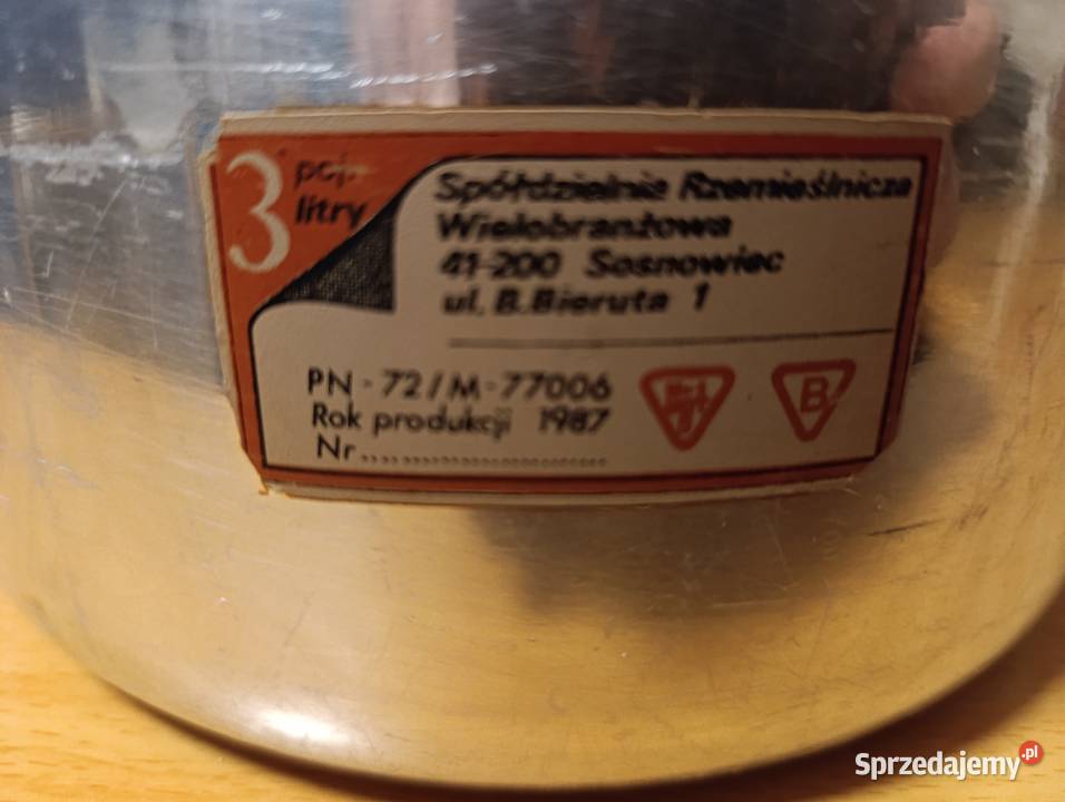 Szybkowar 3 l Sosnowiec sprzedam