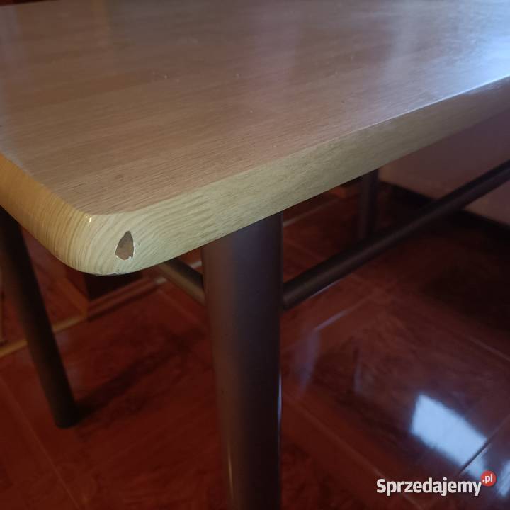 Sprzedam stół nogi metalowe mocny Możliwość wielkopolskie Lipka