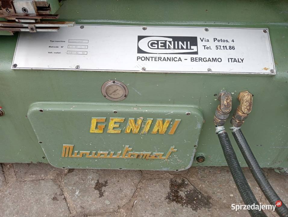 Tokarka do drewna GENINI Wejherowo sprzedam