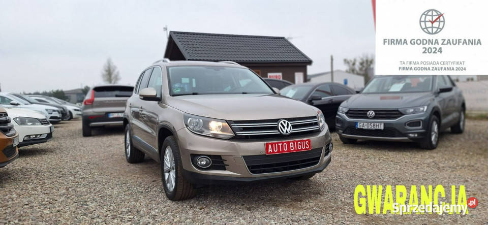 Volkswagen Tiguan DSG duza navi highline wielofunkcyjna kierownica Lębork