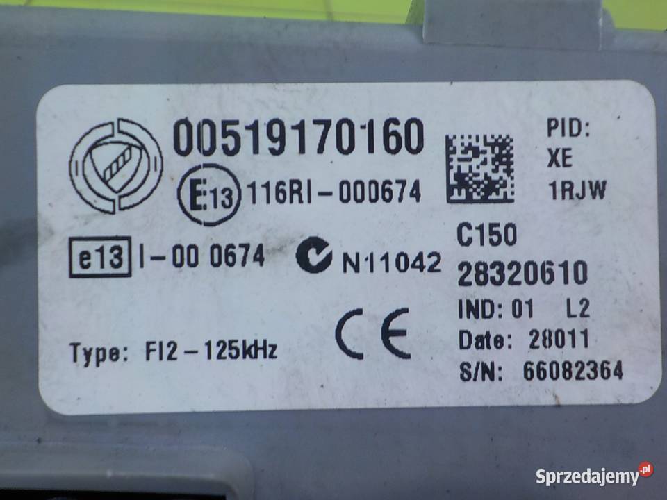 FIAT DOBLO II 13 MJET 12r skrzynka bezpiecznikow Suków