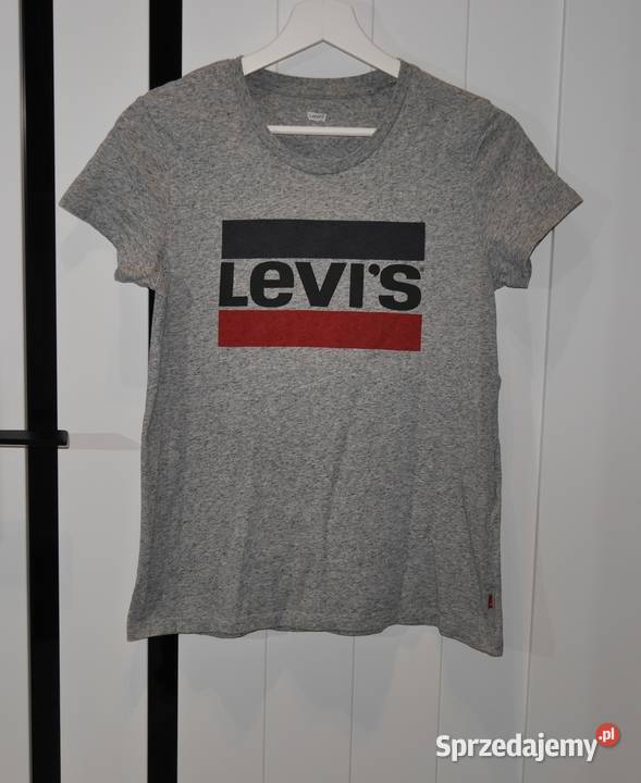 Levis świetna nakrapiana koszulka 34 XS Bez wzoru dolnośląskie Wrocław