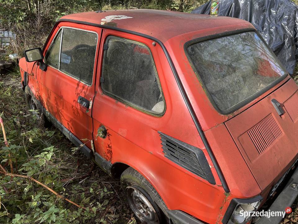 Fiat 126p FL na części nieuszkodzony Dolice sprzedam
