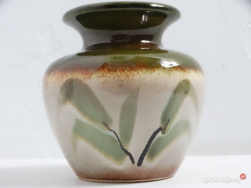 Stylowy Wazon West Germany Vintage MidCentury Biłgoraj