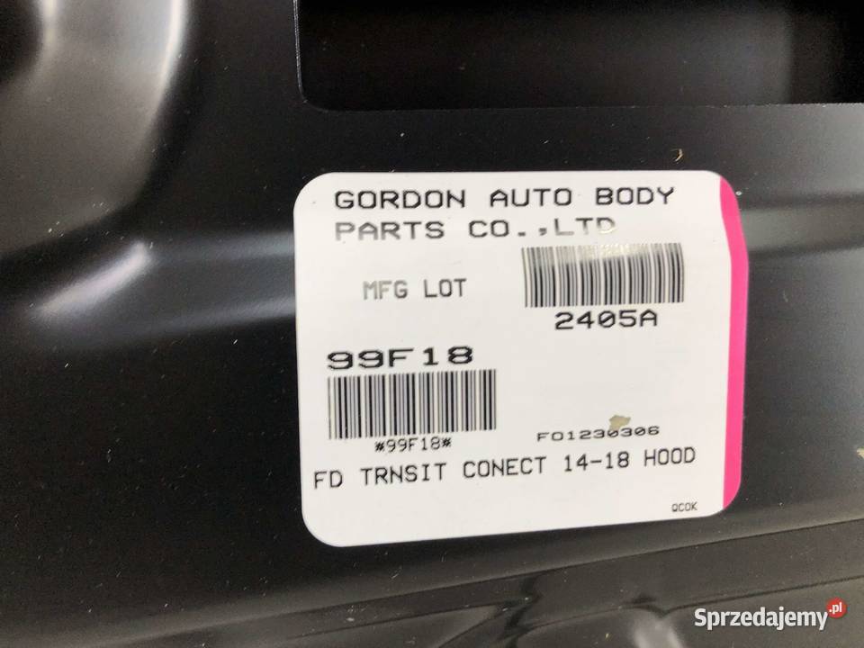 Ford Transit Connect II MK2 20132018 Maska Maski świętokrzyskie Skarżysko-Kamienna