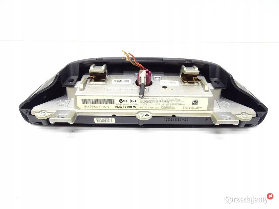 WYŚWIETLACZ NAVI NAVIGACJI PANEL 9292247 BMW F30 osobowe małopolskie