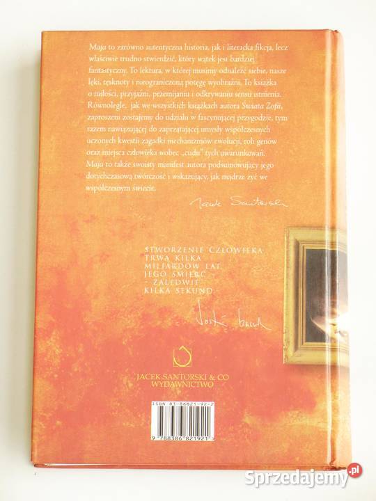 Maja Jostein Gaarder twarda oprawa Kraków