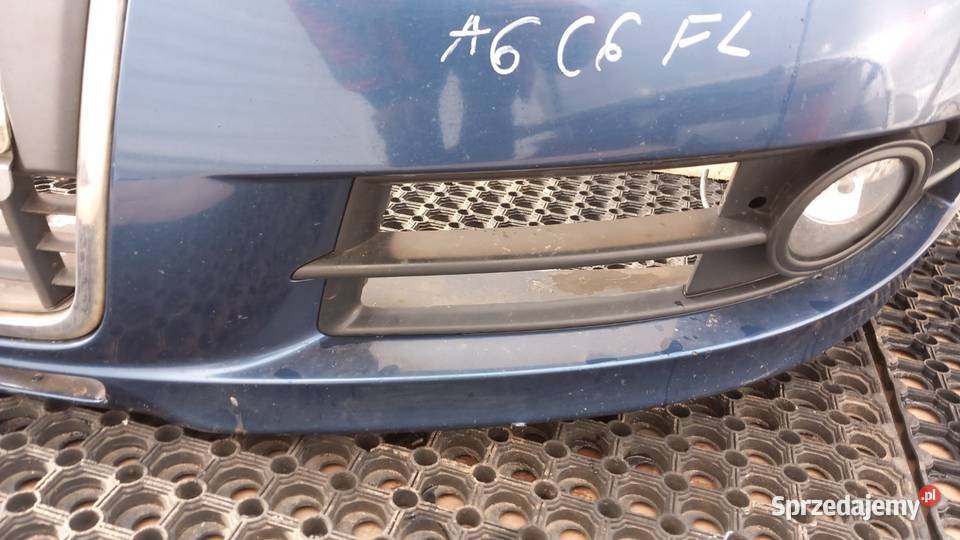 AUDI A6 C6 SLINE ZDERZAK PRZÓD SPRYSKI HALOGEN osobowe Zbierkowo