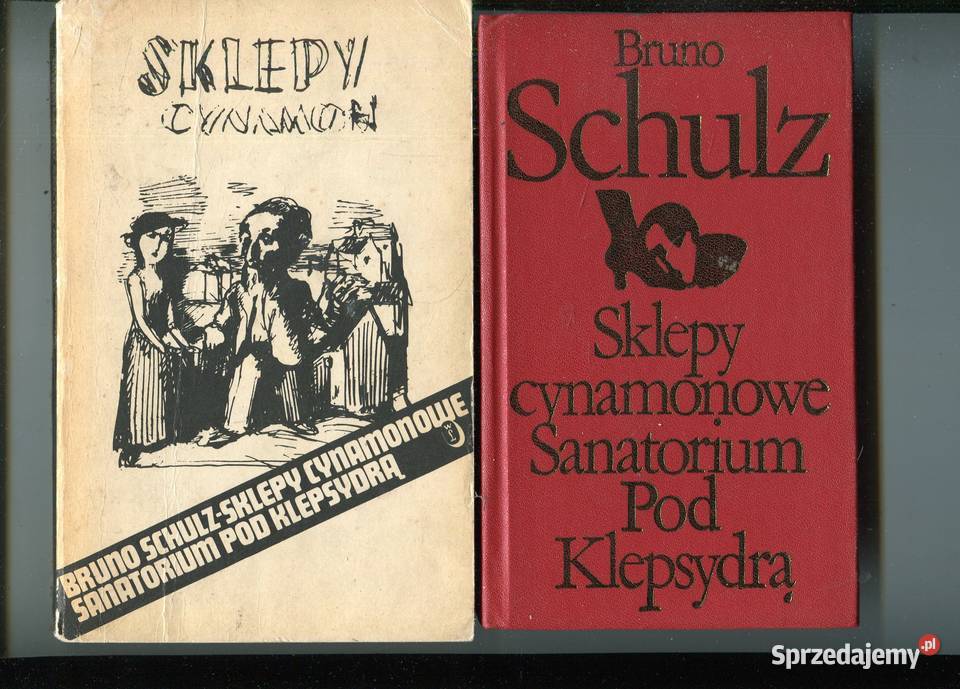 Sklepy cynamonowe Sanatorium pod Klepsydrą Bruno Szczecin