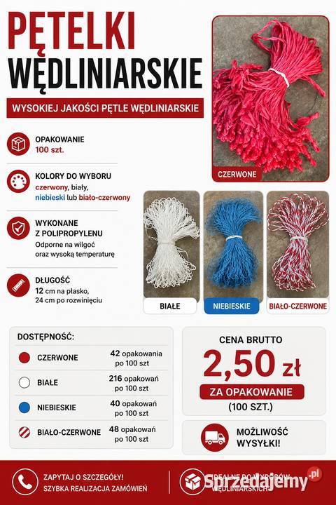 Pętelki wędliniarskie Głogówko