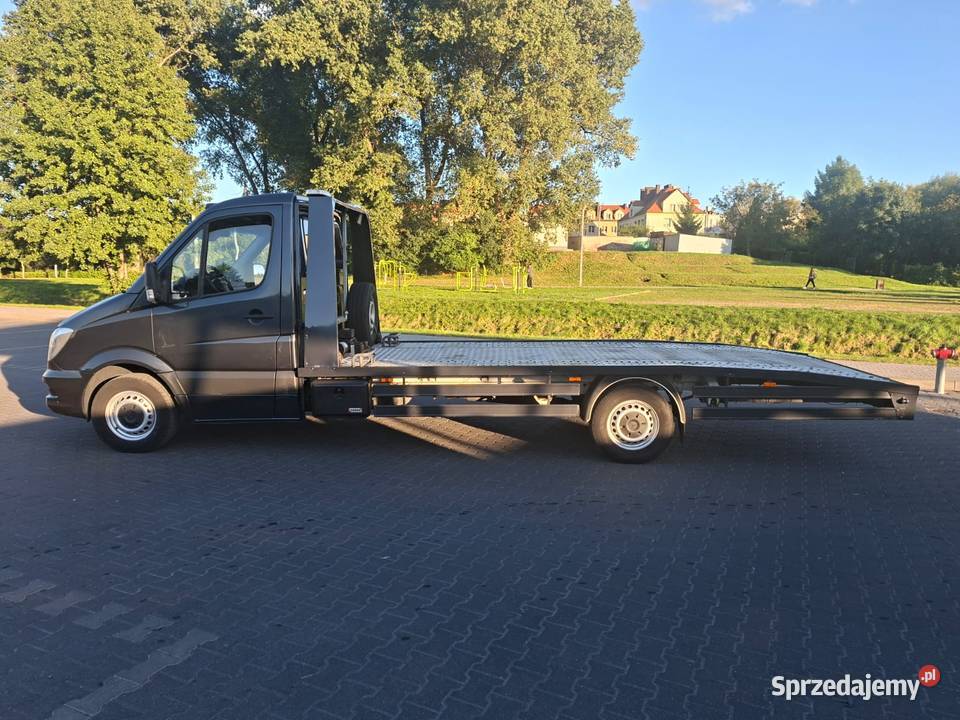 MERCEDES SPRINTER 313 CDI AUTOLAWETA 2015 DMC regulowane zawieszenie Płock