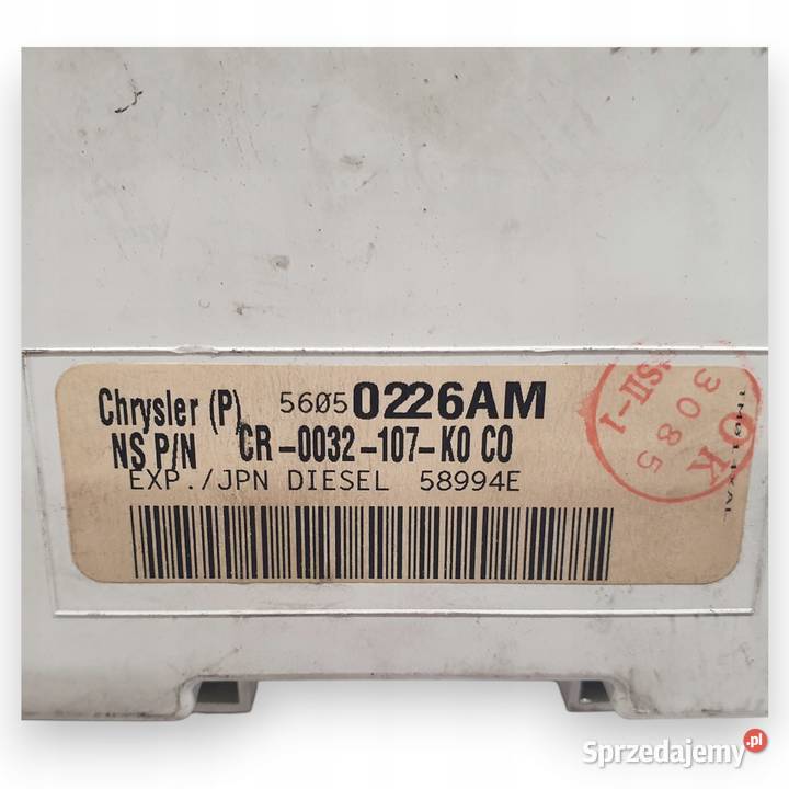 LICZNIK ZEGARY 56050226AM Jeep Grand Cherokee Chełm
