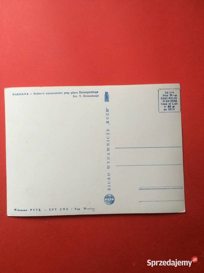 2299 Widokówka Warszawa sprzedam