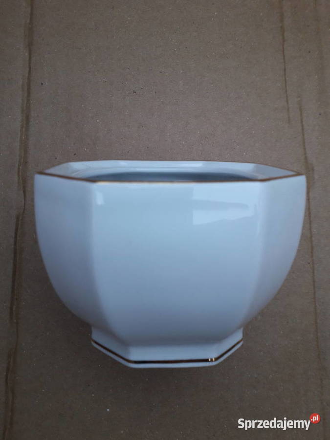 Limoges France elegancki biało złoty mazowieckie