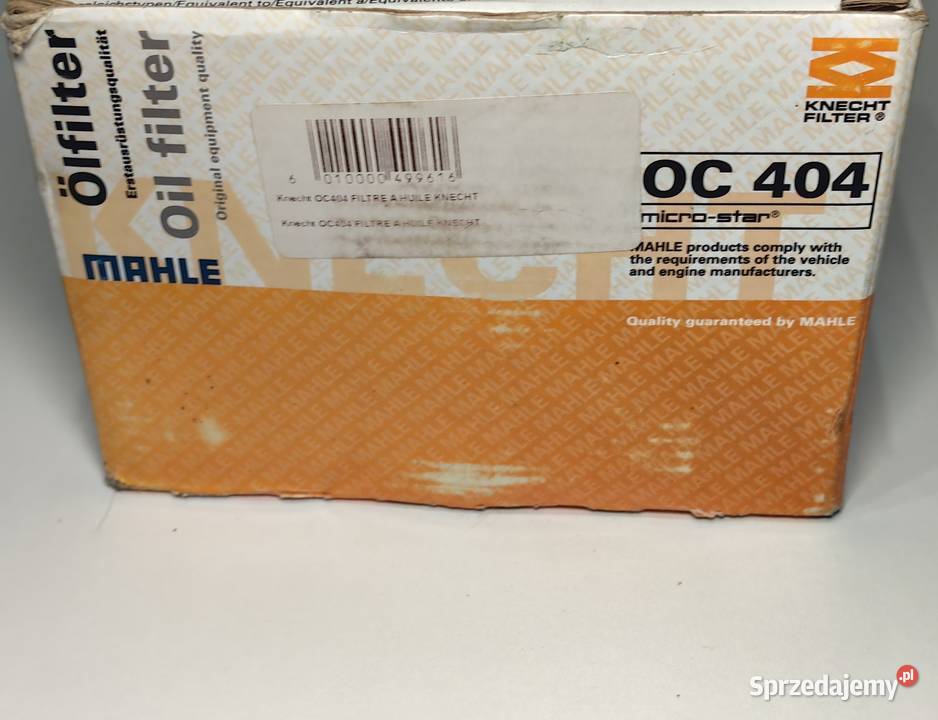 Filtr Oleju U Mahle VW LT 2835 2846 I Volksbis