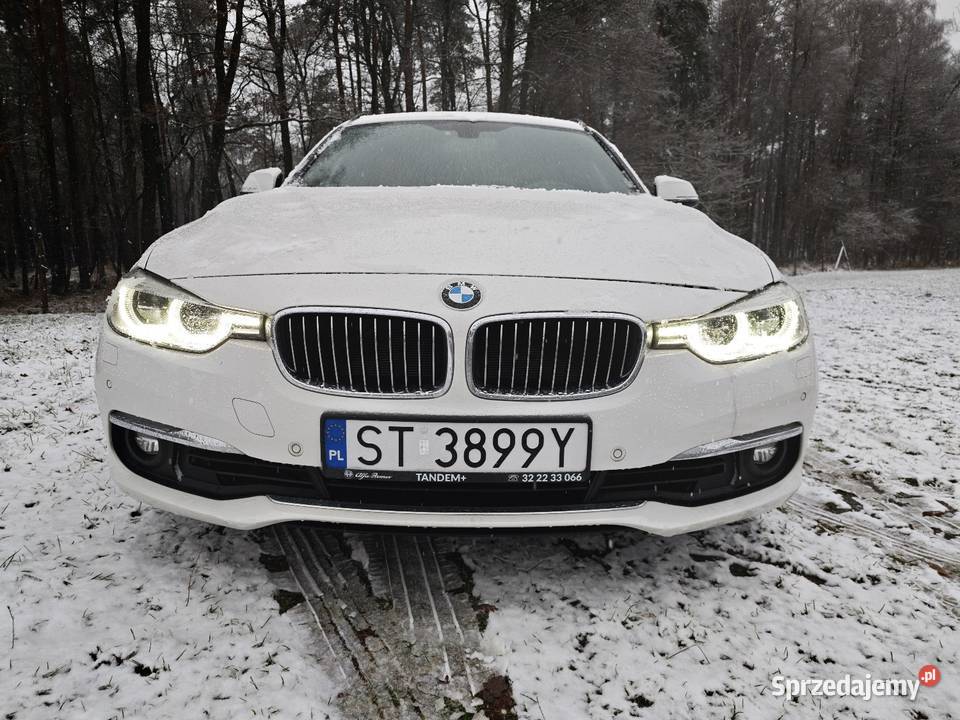 BMW 330i F31 salon Luxury line Bez wkładu elektrochrom. lusterka boczne Seria 3 śląskie Tychy
