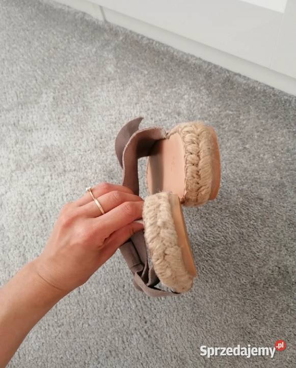 skórzane klapki uszy rozmiar 37 inna Lubartów