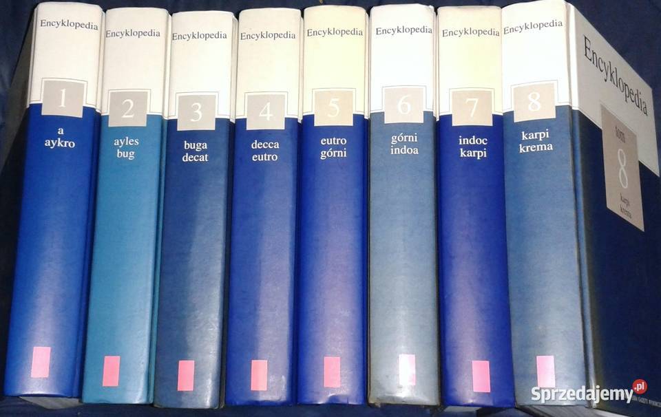 Encyklopedia Gazety Wyborczej 15 tomów twarda lubelskie Chełm