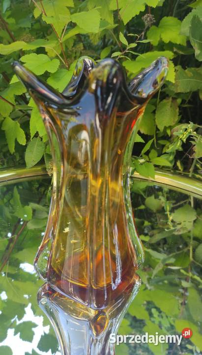 BURSZTYNOWY WAZON CZESKI łódzkie Pabianice