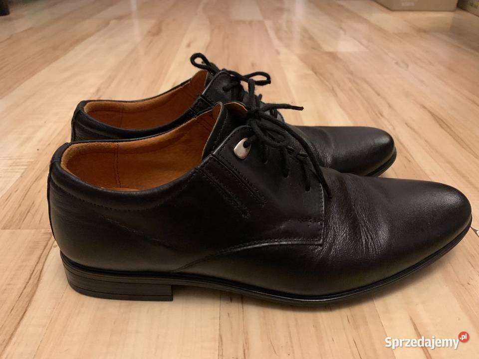 Buty wizytowe skóra naturalna 38 255 nowe 25.5cm Kraków
