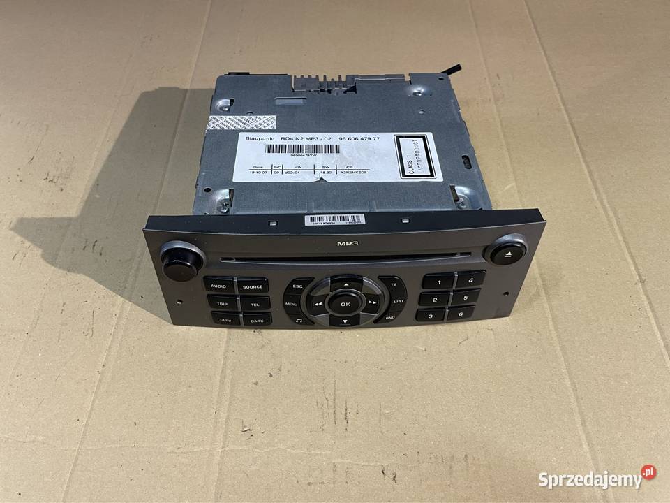 9660647970 Radio fabryczne Citroen c5 II 2 Szczecin
