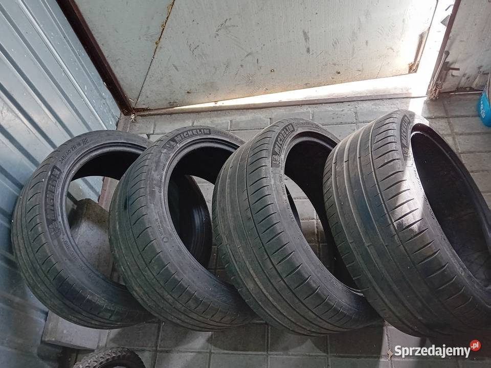 Opony letnie Michelin 24540 R18 pilot sport 4 4 Świecie sprzedam