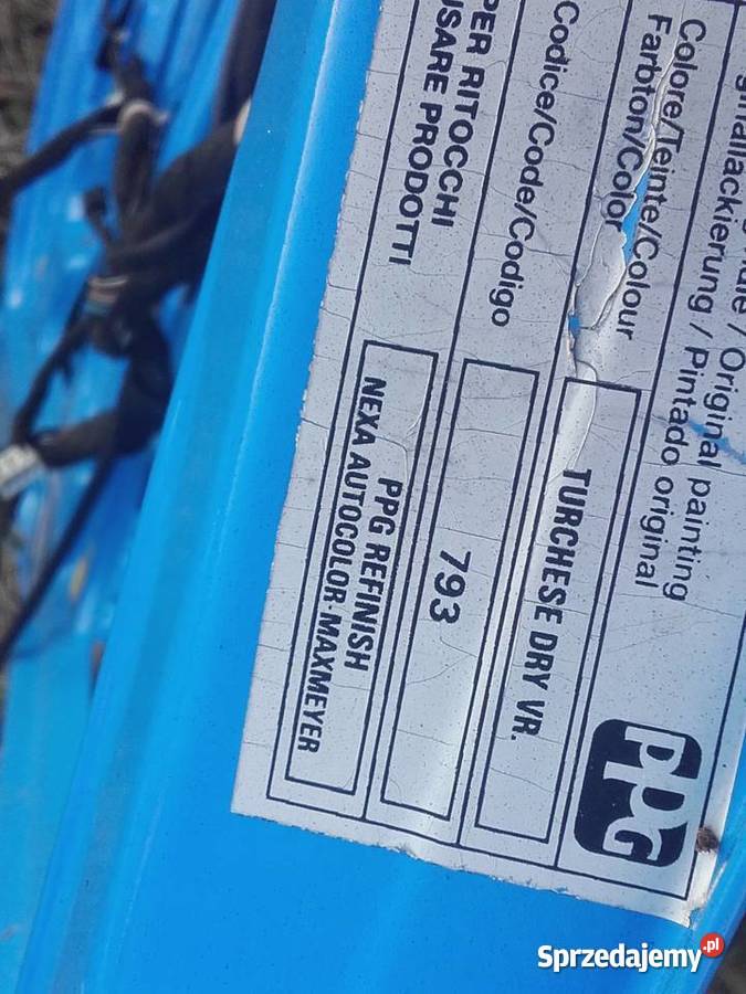 Fiat Panda Klapa tylna 793 z szybą Ksawerów