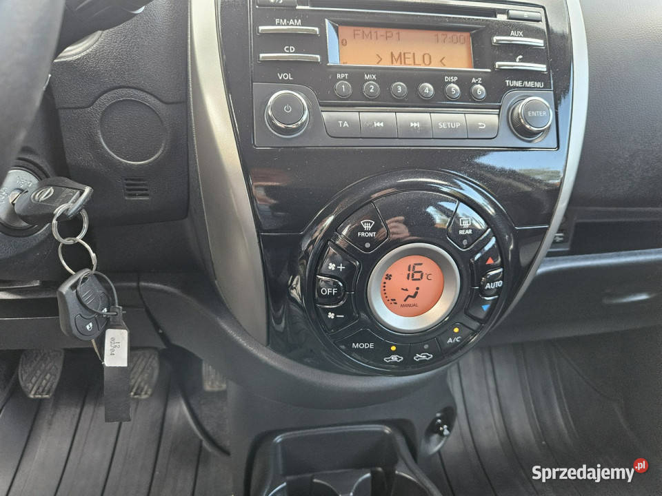 Nissan Micra 1 właściciel Klimatronic ASR (kontrola trakcji) Ruda Śląska