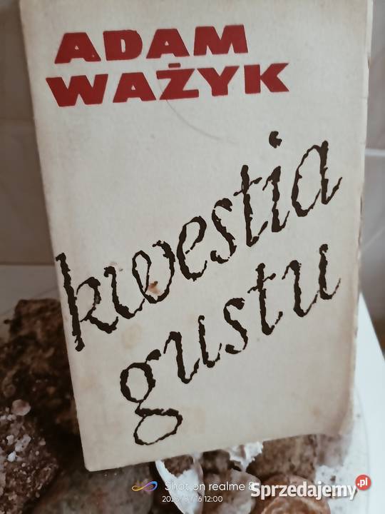 Ważyk książki Kwestia gustu księgarnia literatura piękna - proza polska Warszawa