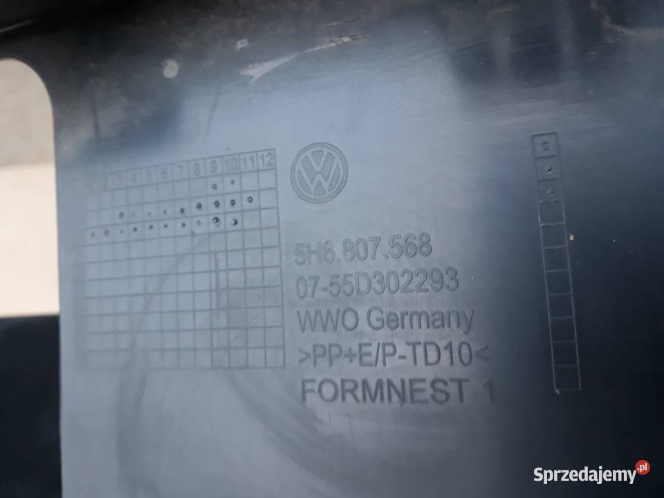 VW GOLF VIII 8 HB 5H6 DYFUZOR SPOILER ZDERZAKA Międzychód