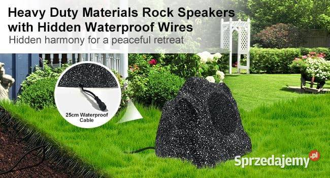 Głośniki ogrodowe STUDIOFINIX 400W IPX7 Myszyniec sprzedam