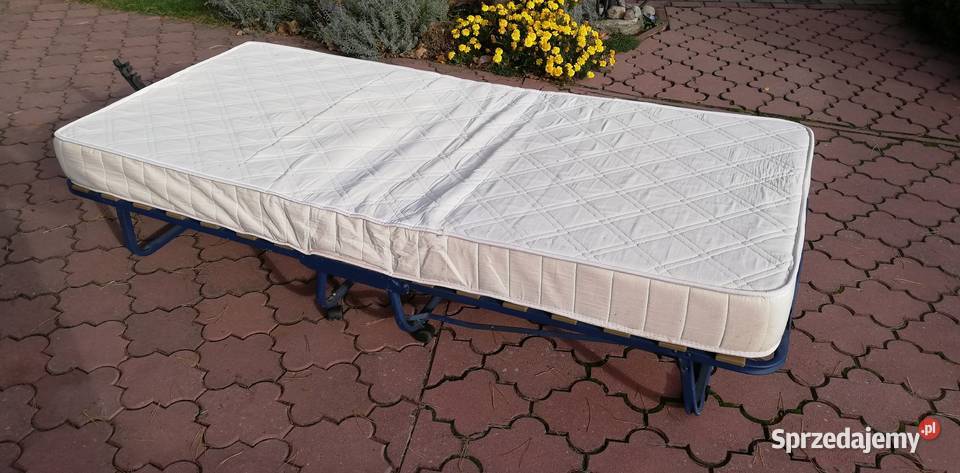 Łóżko turystyczne 90x200 z materacem przystawka mazowieckie Garwolin