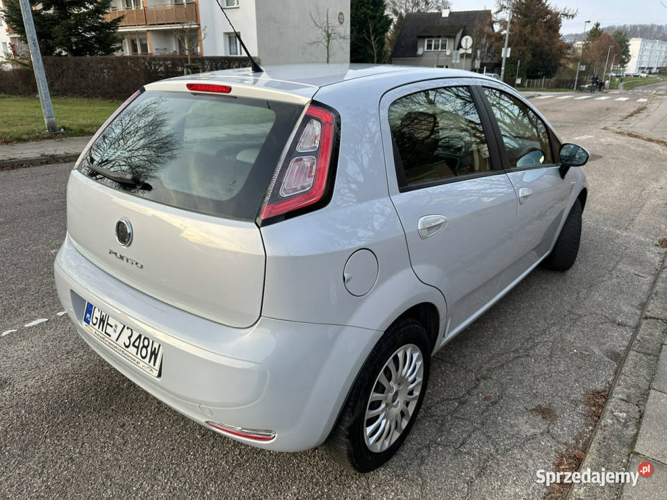 Fiat Punto 2012 BenzynaAuxUSBNiskigwarantowany Wejherowo