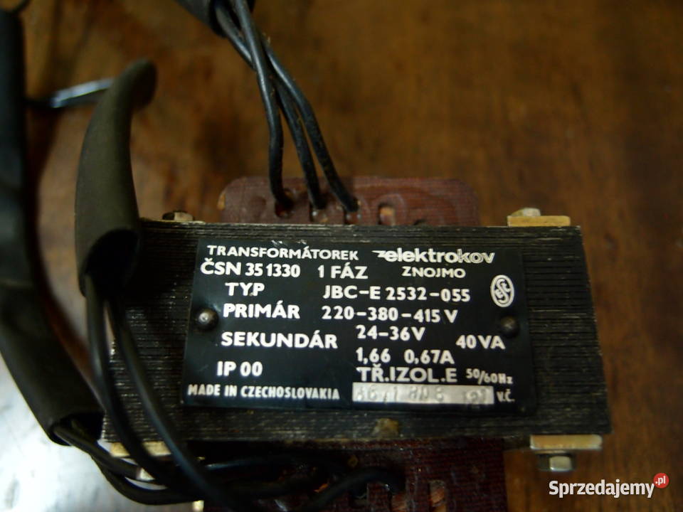 Transformator TS1209 Unitra Zatra Pozostałe Łódź