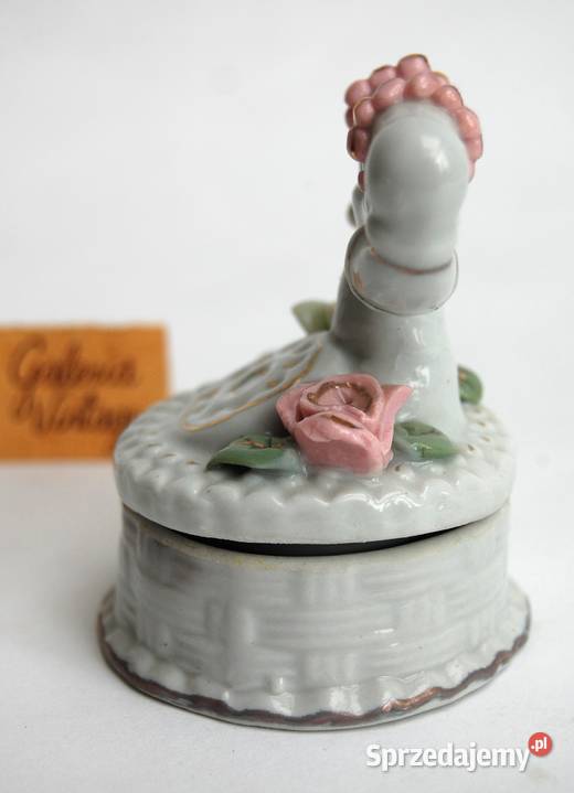 Telefon pojemnik puzderko szkatułka porcelana Lublin