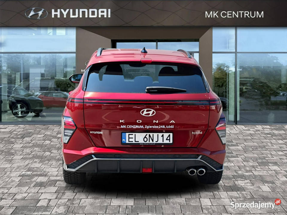Hyundai Kona 16 TGDI 6DCT 2WD 129 N Line MY25 światła przeciwmgielne Piotrków Trybunalski