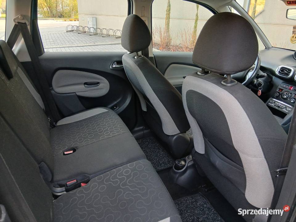 CITROEN C3 Picasso 16 LPG 2009r Niski Przebieg welurowa tapicerka Gliwice