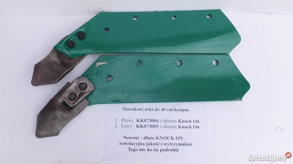 Lemiesz Kverneland 16 z dłutem KNOCK ON Krasnystaw