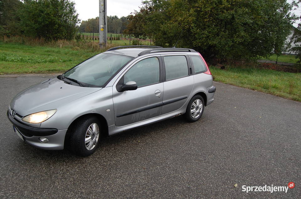 Peugeot 206 SW kombi 14 benzyna lakier EZA benzyna 206 Sieradz
