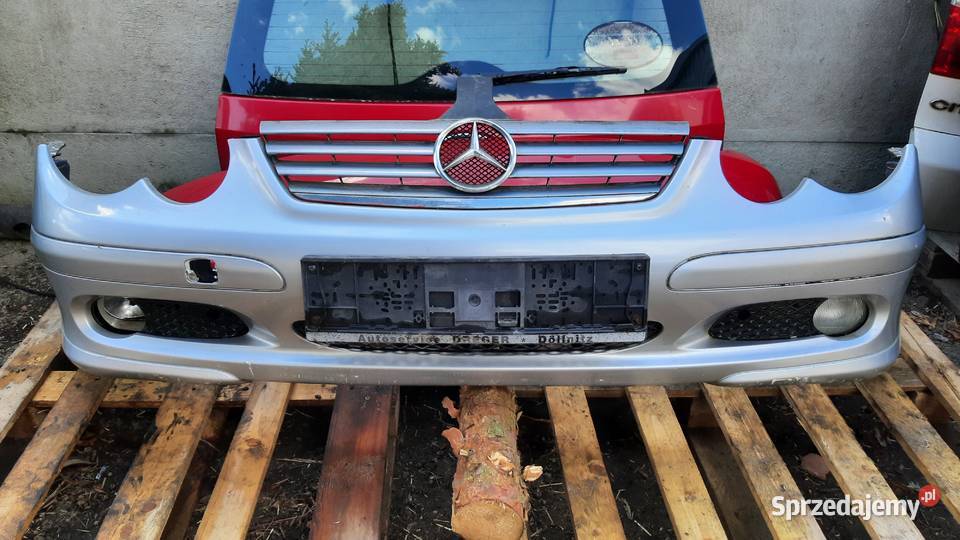 zderzak przedni Mercedes C w203 coupe lak 744 Korzeńsko sprzedam