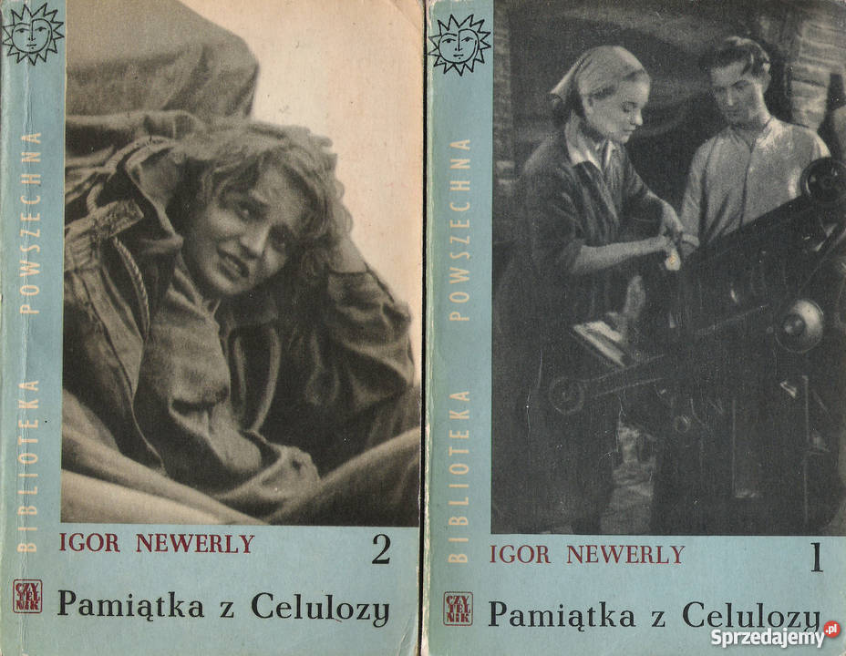 Pamiątka z Celulozy I Newerly 2 tomy Pozostałe Puławy