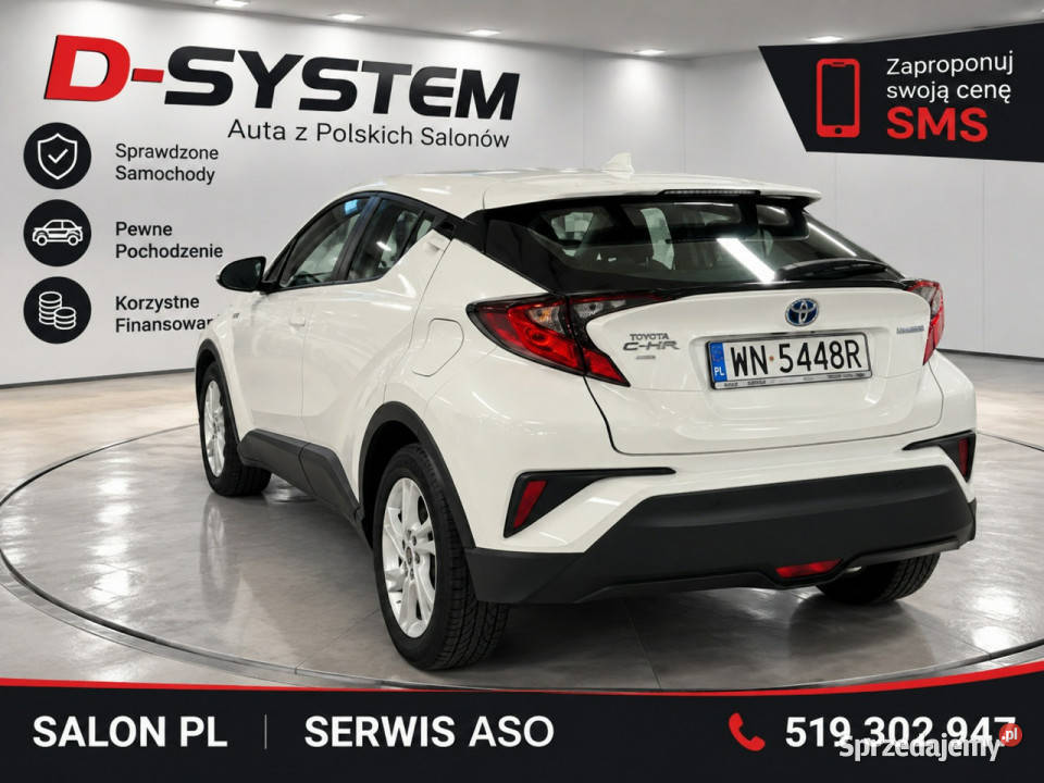 Toyota CHR CHR 22r Salon Polska Toyota CHR 18 biały Białystok