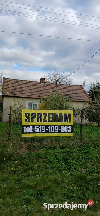 Sprzedam działkę z zabudowaniami Linów sprzedam
